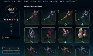Conta League Of Legends + Valorant (1067 Skins) LOL