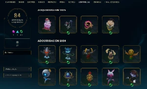Conta League Of Legends + Valorant (1067 Skins) LOL