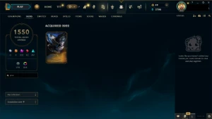 Conta LoL 1550 skins, incluindo pax TF e kayle juíza - League of Legends