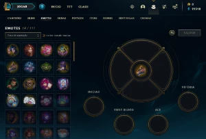 Conta Mestre | 52% Winrate - Lol (League Of Legends) Elomoon