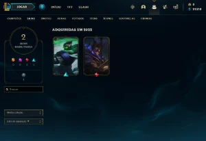 Conta Mestre | 52% Winrate - Lol (League Of Legends) Elomoon