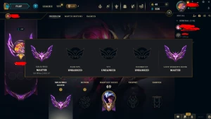 Conta Mestre Full Acesso 350Pdl (60% Winrate) - League of Legends LOL