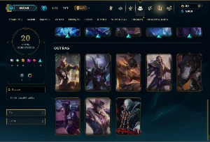 Platina 3 com 65 Champs e 20 Skins ( ADC / JG / MID ) - League of Legends LOL