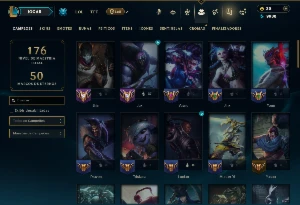 Platina 3 com 65 Champs e 20 Skins ( ADC / JG / MID ) - League of Legends LOL