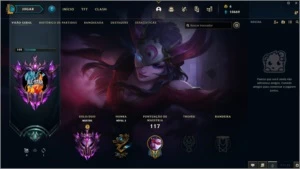 Conta mestre 91 pdl - win rate 60% - League of Legends LOL