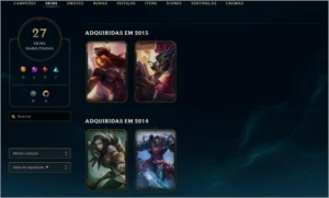 Conta mestre 91 pdl - win rate 60% - League of Legends LOL