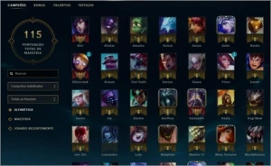 CONTA PLATINA 4 COM DJ SONA E + - League of Legends LOL