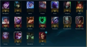 CONTA PLATINA 4 COM DJ SONA E + - League of Legends LOL