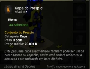Set de Wis ( Lvl 62) - Dofus