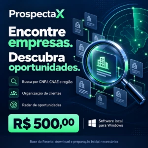 ProspectaX Completo: Prospecção de Empresas + Código-Fonte - Sites, Lojas e Sistemas Prontos Sites e Scripts