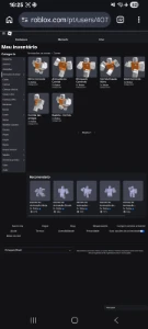 Conta roblox mais de 4 mil robux gastos e 3 000+ gastos em g