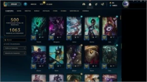 CONTA LOL BR COLECIONADOR - 1154 SKINS, AVALIADA EM 23 MIL - League of Legends