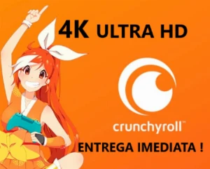 Crunchyroll Premium Mega fan 30 dias de suporte e garantia
