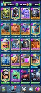 Conta nível 14 com campeões - Clash Royale