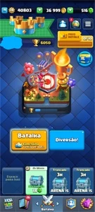 Conta nível 14 com campeões - Clash Royale