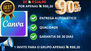 [Promoção] Canva Pro - Envio automático - Assinaturas e Premium