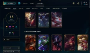 Conta LoL Prata IV - League of Legends