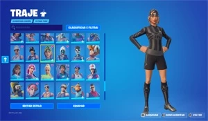 Fortnite season 1 cavaleiro negro, 206 skins ,153 picaretas