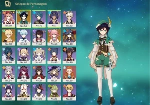 GENSHIN AS 44 VENTI, MOONA, YAE MIKO