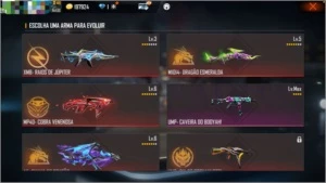 Conta 2 passe - Free Fire