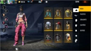 Conta 2 passe - Free Fire