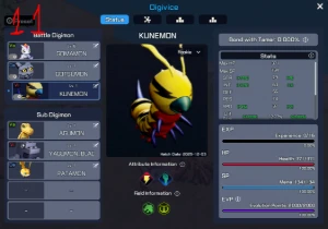 Conta Iniciante Digimon Super Rumble - Servidor 1 Koromon