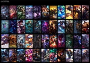 Conta Unranked com 82 Champs e 77 Skins - League of Legends LOL