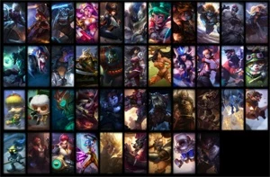 Conta Unranked com 82 Champs e 77 Skins - League of Legends LOL