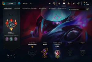 Conta League of Legends - lvl 375 LOL