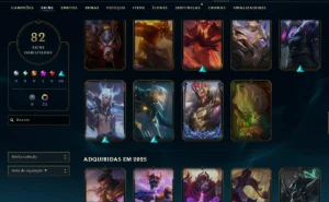 [Entrega Automática] Lol Platina, 82 Skins, 73K Ea, Todos Ca - League of Legends