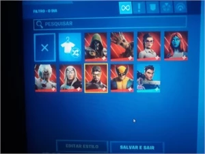 Conta Fortinite + 950 VBucks e Salve o Mundo - Fortnite
