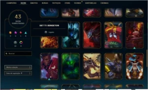 Conta LoL Gold 5 mmr bom ganhando entre 21 e 23pdl - League of Legends