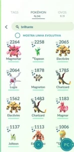 Conta Pokemon Go 31 - Pokémon