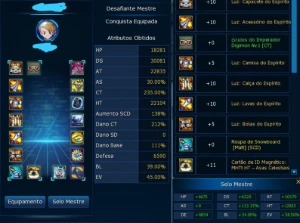Conta High End La Omega - Digimon Masters Online DMO