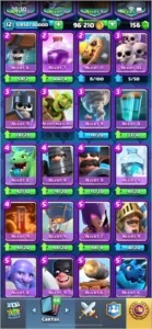 CONTA CLASH ROYALE - NIVEL 12 -