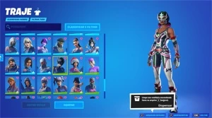 Conta de FORTNITE com muitas skins.