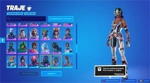Conta de FORTNITE com muitas skins.