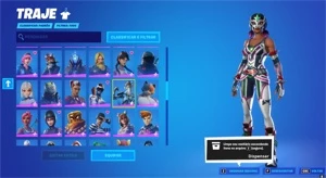Conta de FORTNITE com muitas skins.