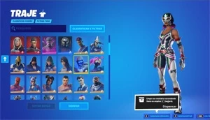 Conta de FORTNITE com muitas skins.