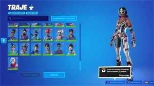 Conta de FORTNITE com muitas skins.