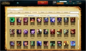 conta leage of legends - League of Legends LOL