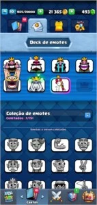 vendo conta clash royale arena 12, 4023 troféus