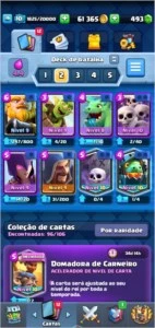 vendo conta clash royale arena 12, 4023 troféus