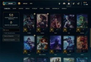 Conta diamante 2 com 28 Champs e 5 Skins ( 70 PDL ) - League of Legends LOL