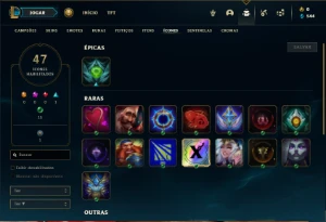 Conta diamante 2 com 28 Champs e 5 Skins ( 70 PDL ) - League of Legends LOL