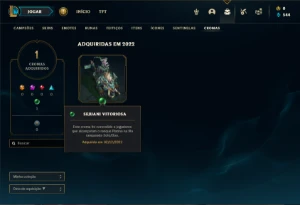 Conta diamante 2 com 28 Champs e 5 Skins ( 70 PDL ) - League of Legends LOL