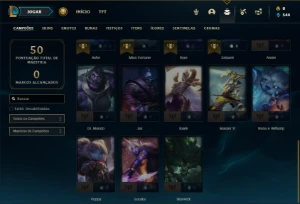 Conta diamante 2 com 28 Champs e 5 Skins ( 70 PDL ) - League of Legends LOL