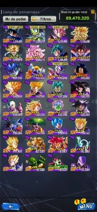 Conta Dragon ball legends "LOGIN BANDAI" - Others