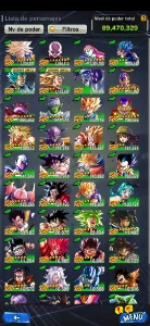 Conta Dragon ball legends "LOGIN BANDAI" - Others