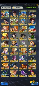 Conta Dragon ball legends "LOGIN BANDAI" - Outros